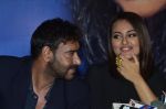 Sonakshi Sinha, Ajay Devgn promote Action Jackson on the sets of KBC on 27th Oct 2014